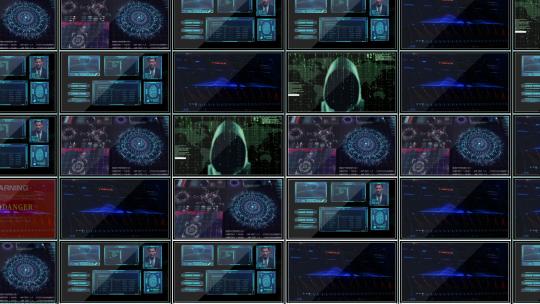 多画面随机闪烁PV效果