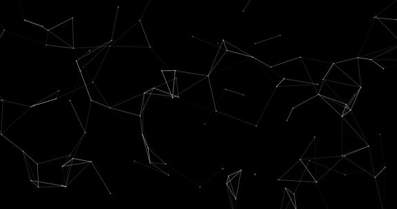【原创】点线动态几何图形视频素材