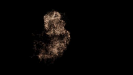 冲击波沙尘粒子运动动画特效4KAE工程AE视频素材教程下载