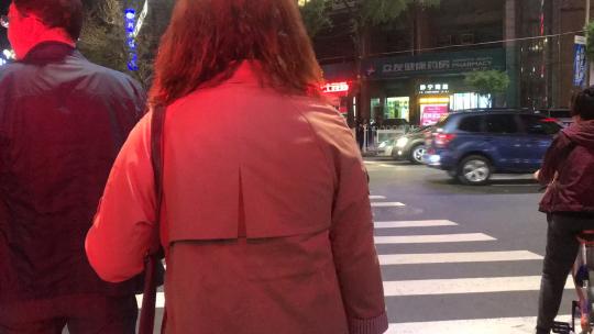 1080P城市街道延时摄影