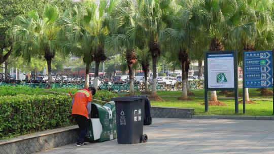 51劳动节清洁环卫工人