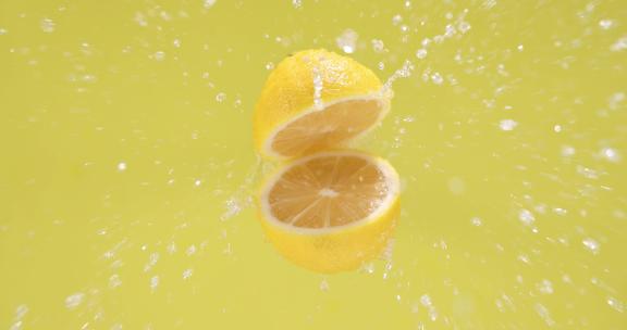 水果 柠檬 饮料广告素材