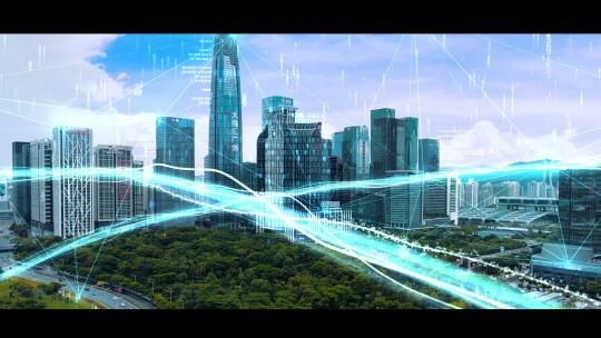 互联网5G智能科技城市