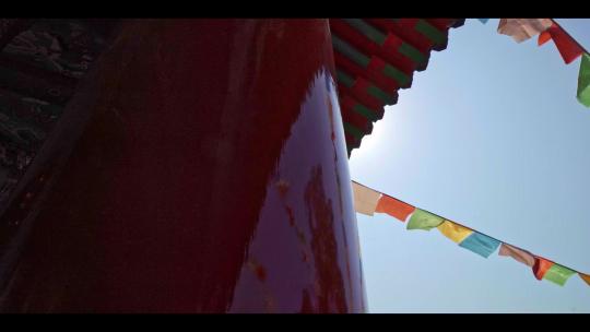 西安城市印迹-广仁寺6视频素材模板下载