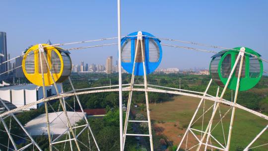 海口体育馆万绿园中国梦摩天轮