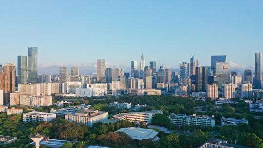 深圳南山粤海街道与深圳大学