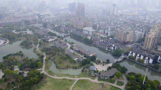 4k 航拍温州城市风貌