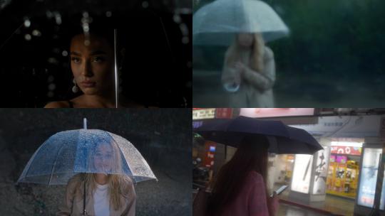 【合集】下雨天户外 雨中撑伞