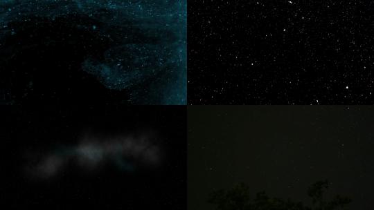 【合集】夜空 星空 夜晚 延时银河高清在线视频素材下载