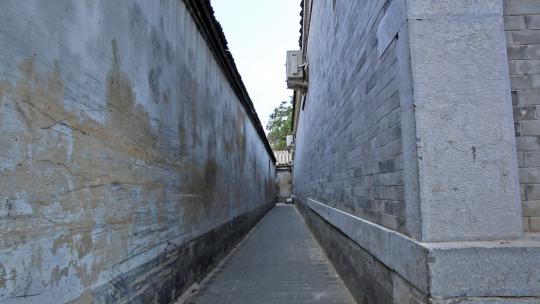 狭窄的 北京胡同
