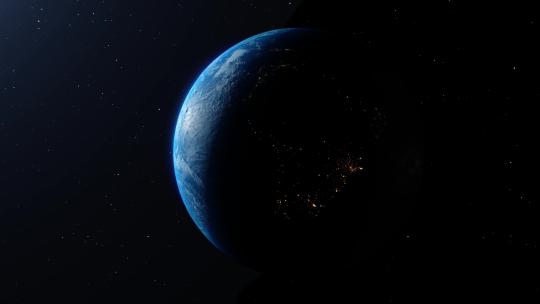 地球 宇宙 蓝色星球 从太空看地球