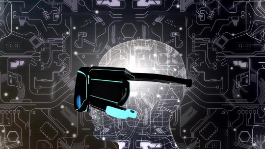 VR眼镜科技穿梭