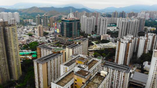 香港的摩天大楼和高层建筑