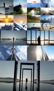 2024展望未来成功励志曙光商业发展高清在线视频素材下载