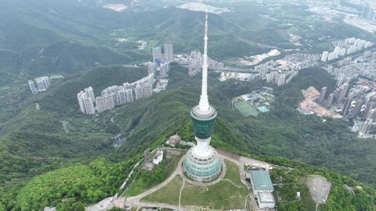 深圳标建筑宣传片 深圳梧桐山 电视塔