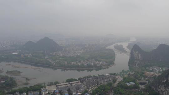 2023广西桂林城市航拍视频素材模板下载