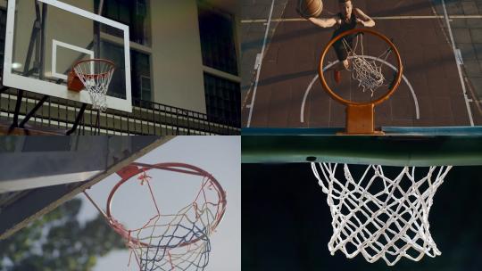 【合集】室外篮球投篮视频素材模板下载
