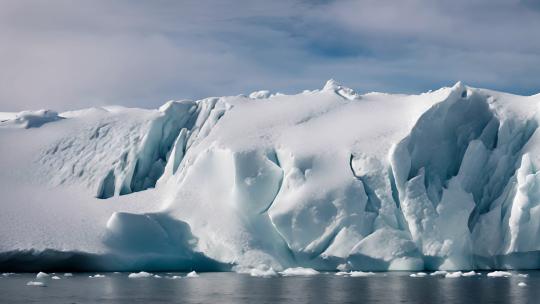 极地冰川雪景视频素材模板下载