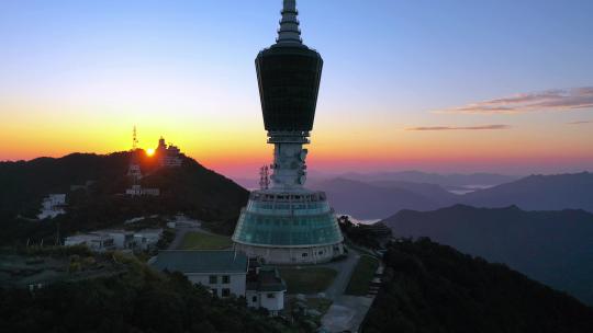 深圳梧桐山电视台日出