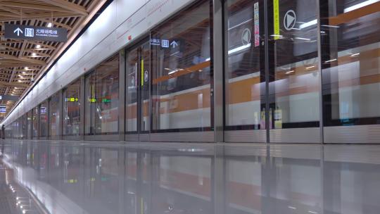 地铁运行城市轨道交通视频素材模板下载