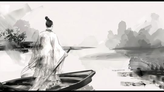 端午节习俗 端午节起源由来古风水墨