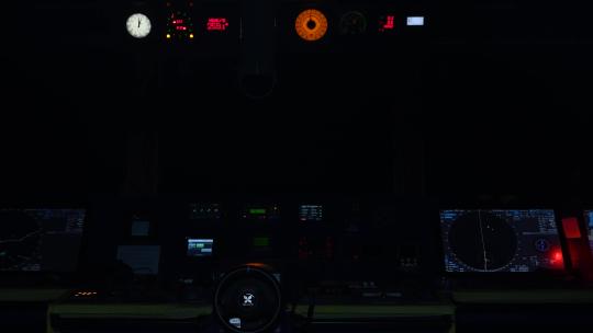 航海 雷达 船舱  货轮视频素材模板下载