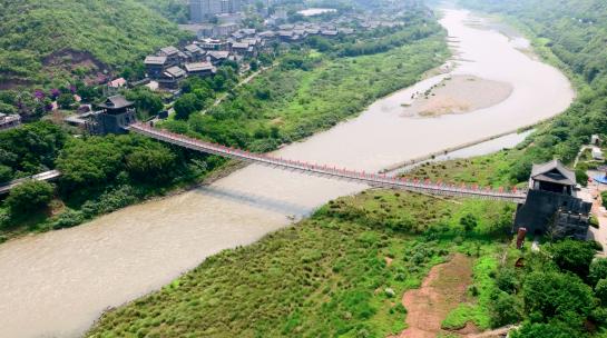 遵义市习水县土城景区红色长征四度赤水4k