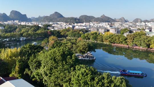 桂林两江四湖景区风光