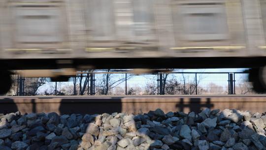 【铁路】货车快速通过视频素材模板下载