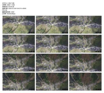 天空之眼：梯田村落航拍视角高清在线视频素材下载