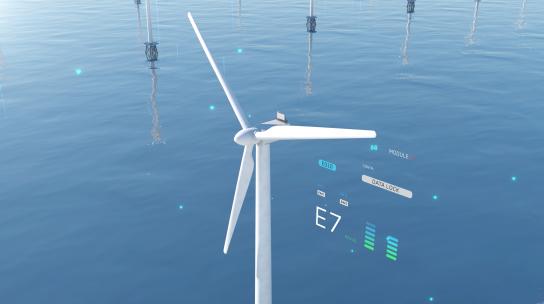 4K环保 绿色建模 风车发电 低碳节能AE视频素材教程下载