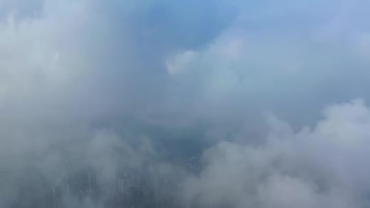 珠海地标建筑上空云世界二二