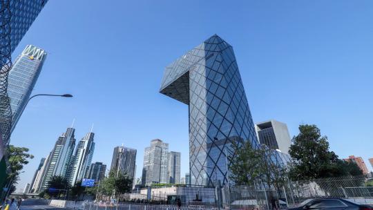 北京CBD城市风景延时摄影合集