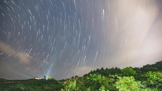 星空星轨延时摄影