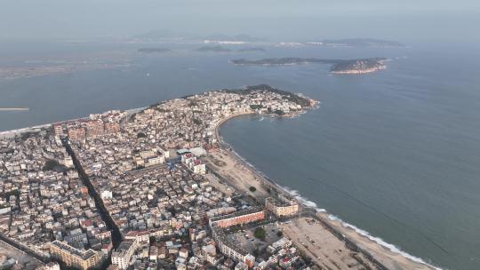 原创 福建漳州东山岛南门湾海岸线航拍风光