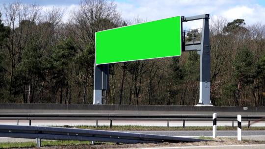路边广告牌AE模板