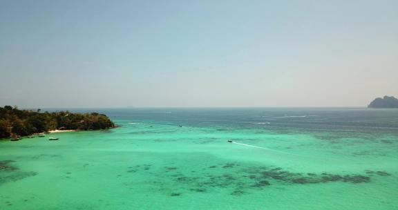 航拍海边风景