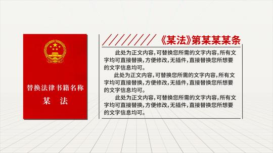 法律宪法宣誓解读AE模板高清AE视频素材下载