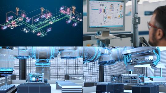 新质生产力 自动化生产线 数字工厂 科技