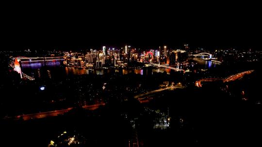 重庆夜景4K实拍视频素材