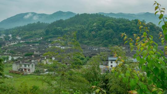 古村福建培田古村落建筑群全景