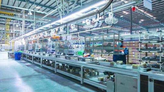 传统家电生产线 延时摄影 中国制造