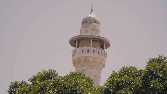 耶路撒冷的一座建筑塔
