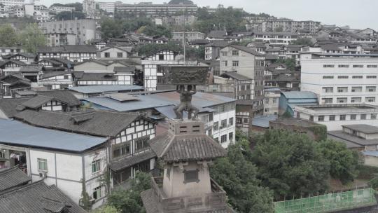 贵州茅台镇中国酒文化铖博物馆航拍风景景观