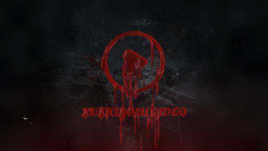 惊悚血液滴落文字AE模板