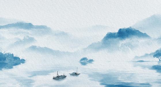 古典水墨晕染片头模板