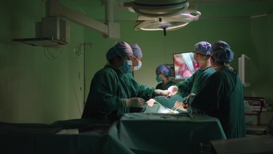 手术室 做手术01视频素材模板下载