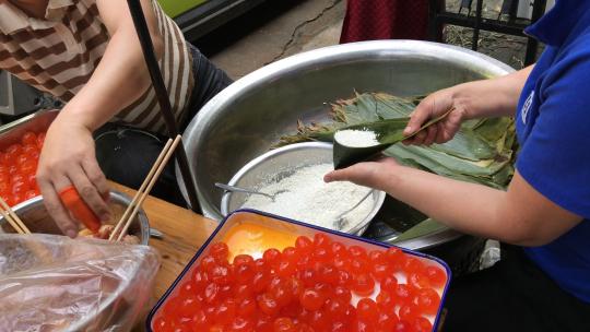 传统节日端午节美食小吃粽子