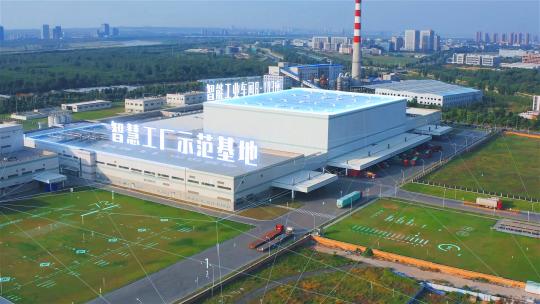 简洁大气智慧工厂HUD数据AE模板