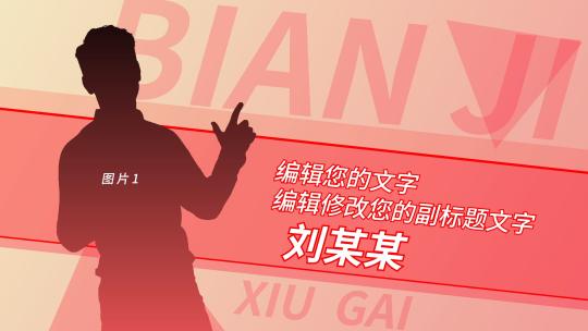 时尚综艺人物展示介绍AE模板